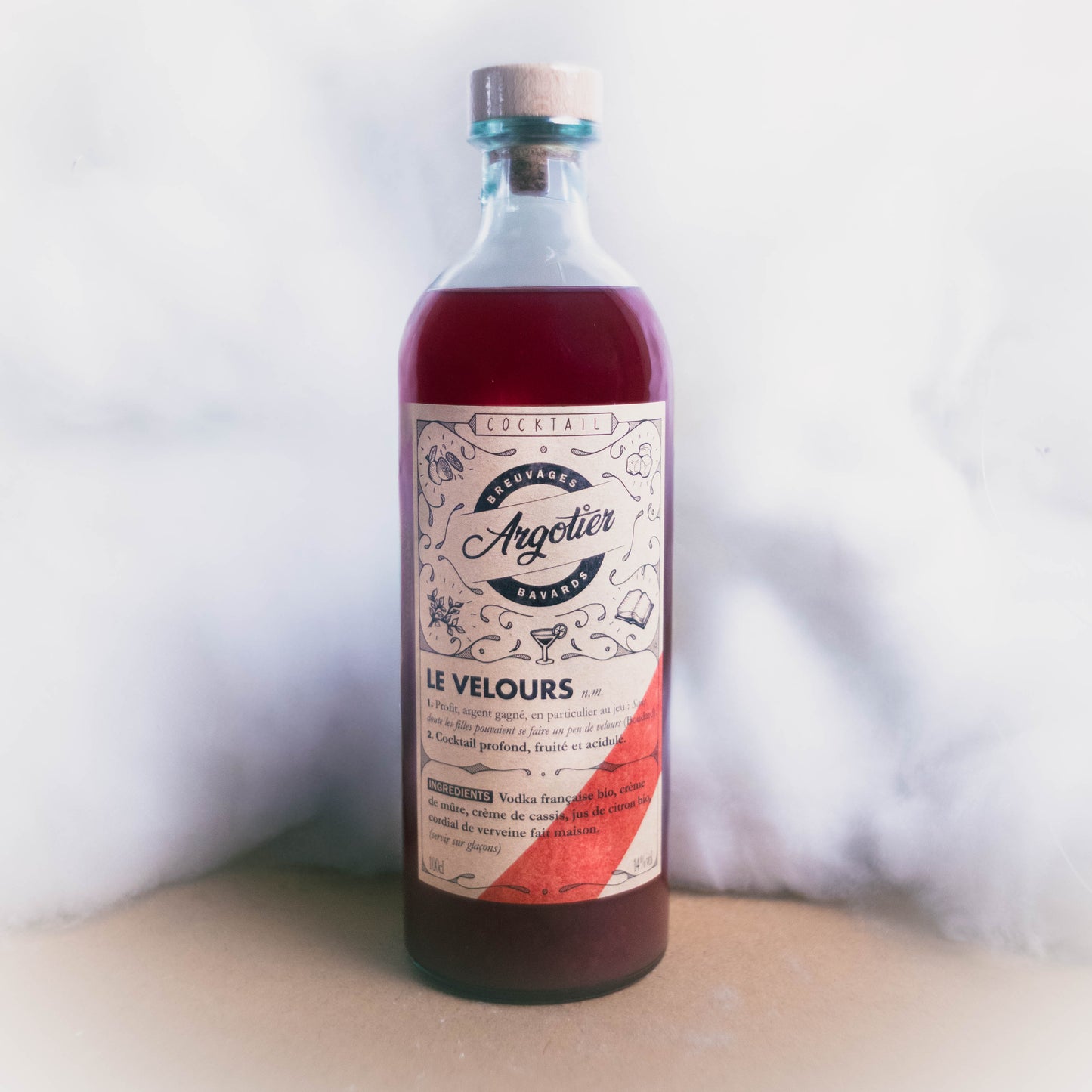 Cocktail Le Velours - L'Argotier - epicerie fine Les Epicurieuses