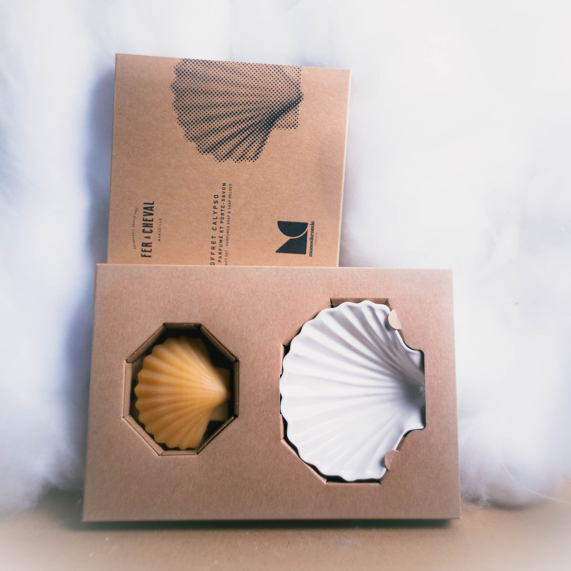 Coffret Calypso de Marseille Savon de Marseille - Fer à Cheval - epicerie fine Les Epicurieuses