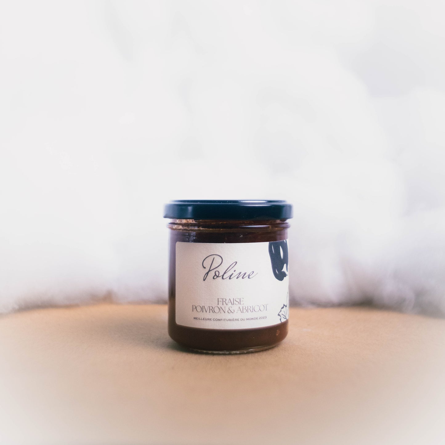 Confiture Fraise Poivron Abricot - Poline - epicerie fine Les Epicurieuses