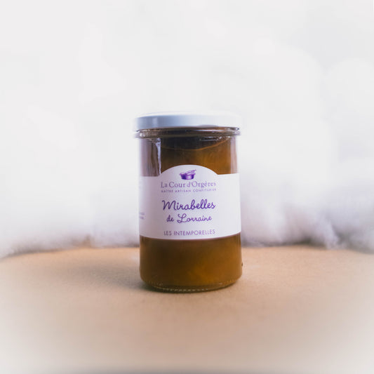 Confiture Mirabelles de Lorraine - La Cour d'Orgères - epicerie fine Les Epicurieuses
