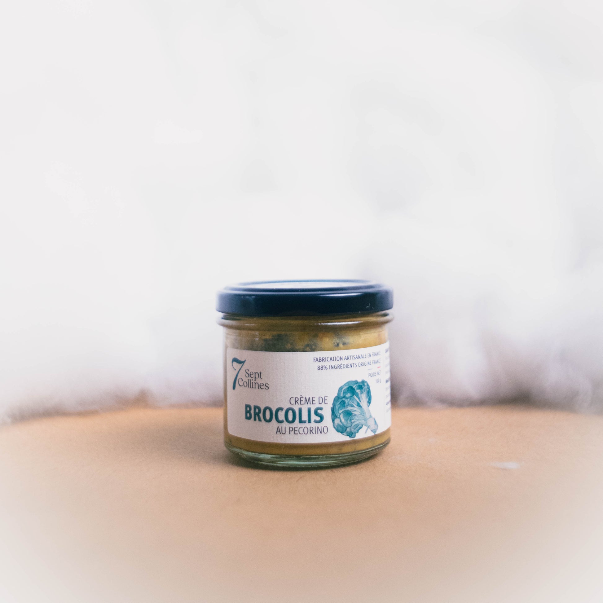 Crème de Brocolis, Pecorino & Amandes - Sept Collines - Confit - épicerie fine Les Épicurieuses