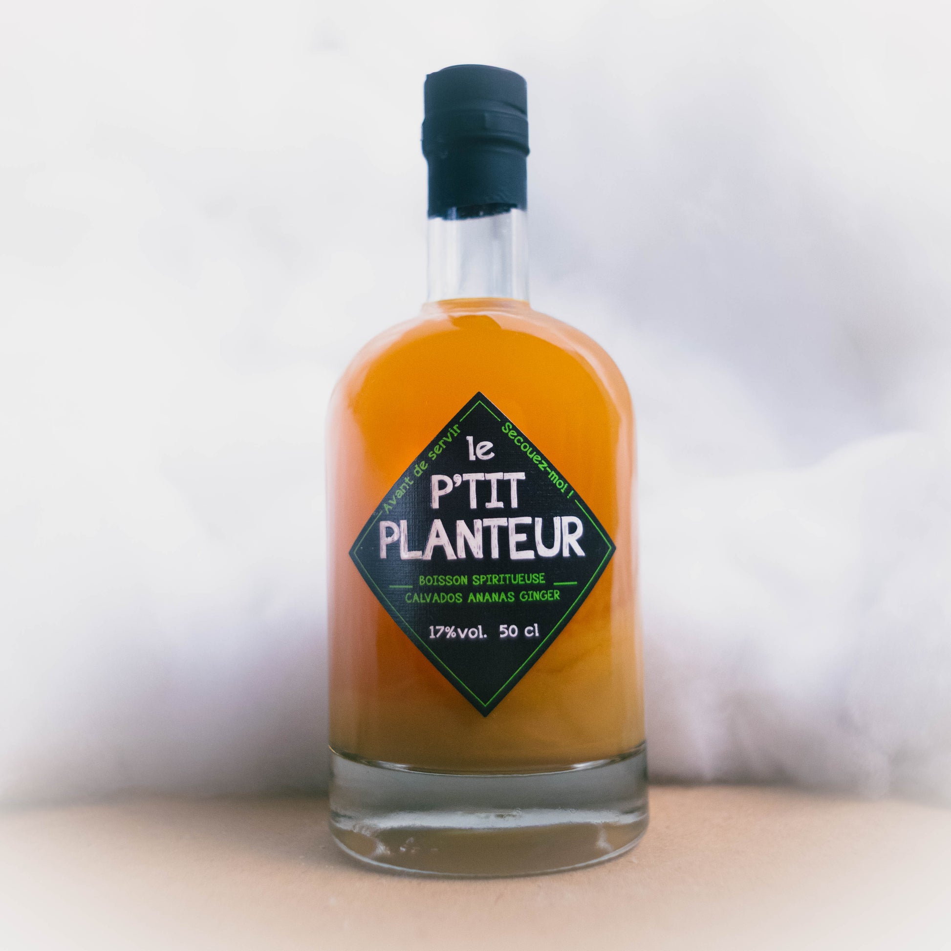 Ptit Planteur Calvados Ananas Ginger - Terres Normandes - epicerie fine Les Epicurieuses