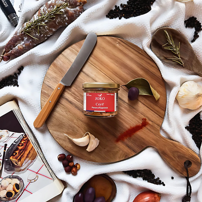 Terrine de cerf au piment d'Espelette AOP - vue 2 - Joko - Terrine Les Épicurieuses