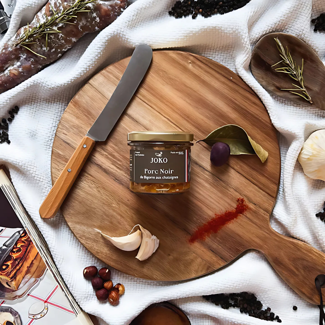 Terrine de Porc Noir de Bigorre aux Châtaignes - vue 2 - Joko - Terrine Les Épicurieuses