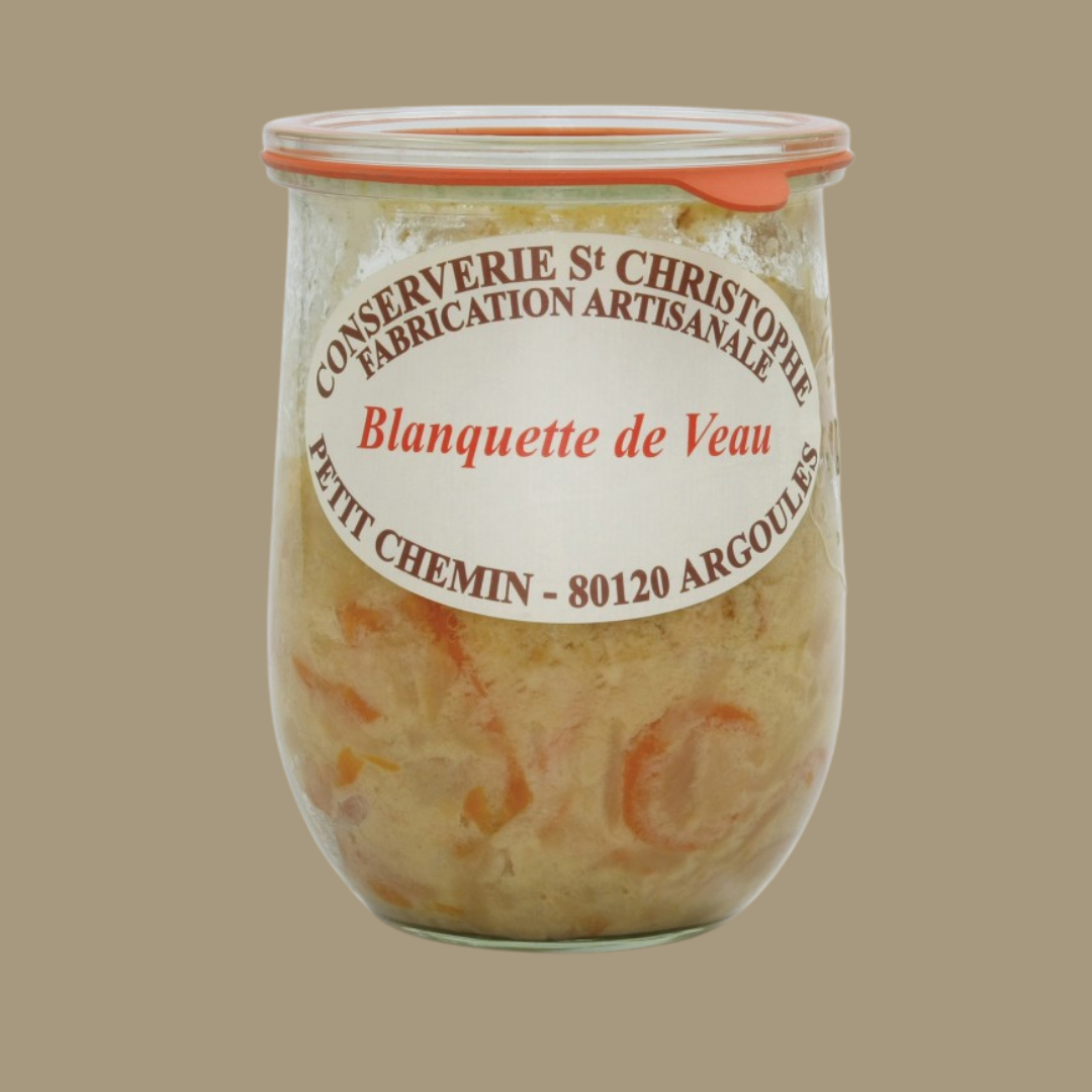 Blanquette de Veau - vue 2 - Conserverie St Christophe - Plat Cuisiné Les Épicurieuses