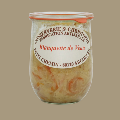 Blanquette de Veau - vue 2 - Conserverie St Christophe - Plat Cuisiné Les Épicurieuses