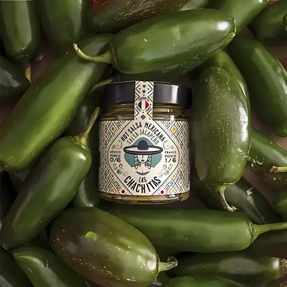 Salsa Jalapeño - vue 2 - Las Chachitas - Sauce Piquante Les Épicurieuses