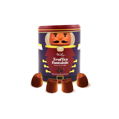 Truffes Fantaisie Noël - Caramel au Beurre Salé - vue 2 - Chocolat Mathez - Chocolat Les Épicurieuses