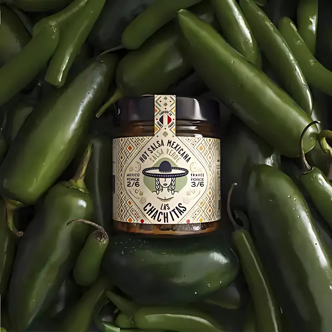 Salsa Verde - vue 2 - Las Chachitas - Sauce Piquante Les Épicurieuses