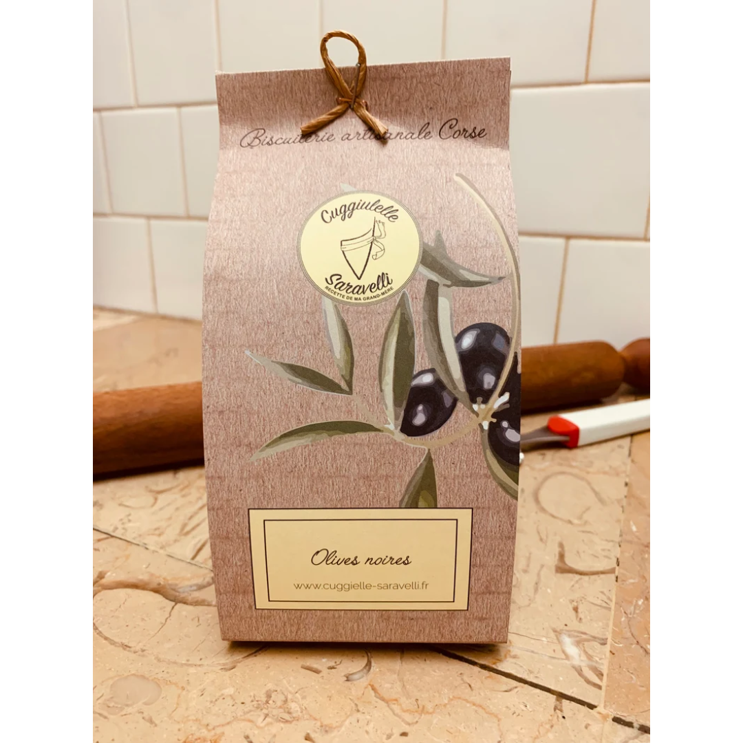 Cuggiulelle aux Olives Noires - vue 2 - Biscuiterie Saravelli - Cuggiulelle Saravelli - Gâteau Les Épicurieuses