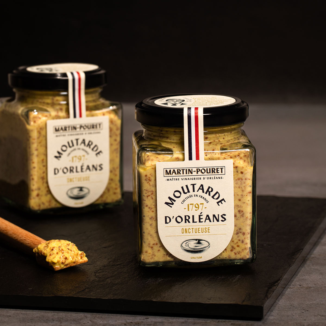 Moutarde Onctueuse - vue 2 - Martin Pouret - Sauce Les Épicurieuses