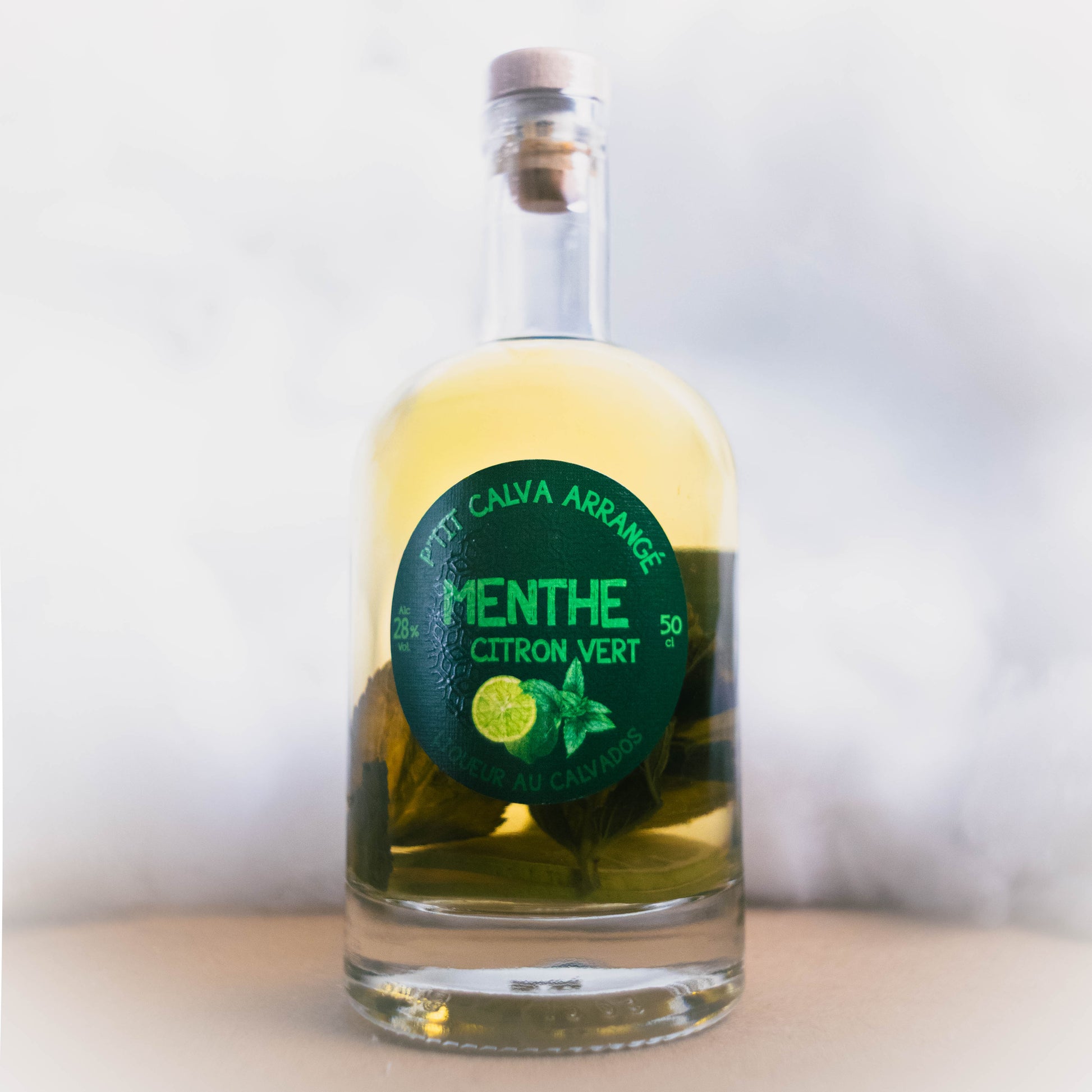 Rhum Arrange Menthe Citron Vert - Terres Normandes - epicerie fine Les Epicurieuses