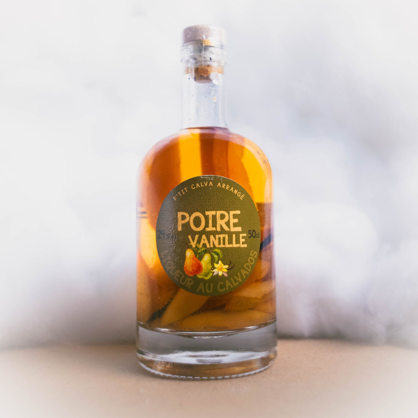 Rhum Arrange Poire Vanille - Terres Normandes - epicerie fine Les Epicurieuses