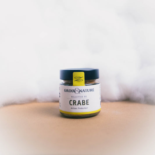 Rillettes Crabe Artisanales - Groix & Nature - epicerie fine Les Epicurieuses