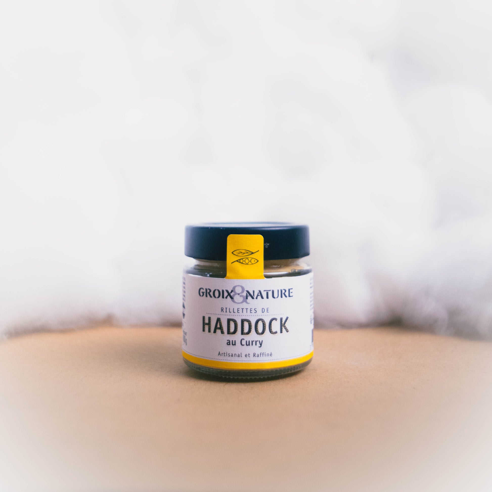 Rillettes Haddock Curry Artisanales - Groix & Nature - epicerie fine Les Epicurieuses