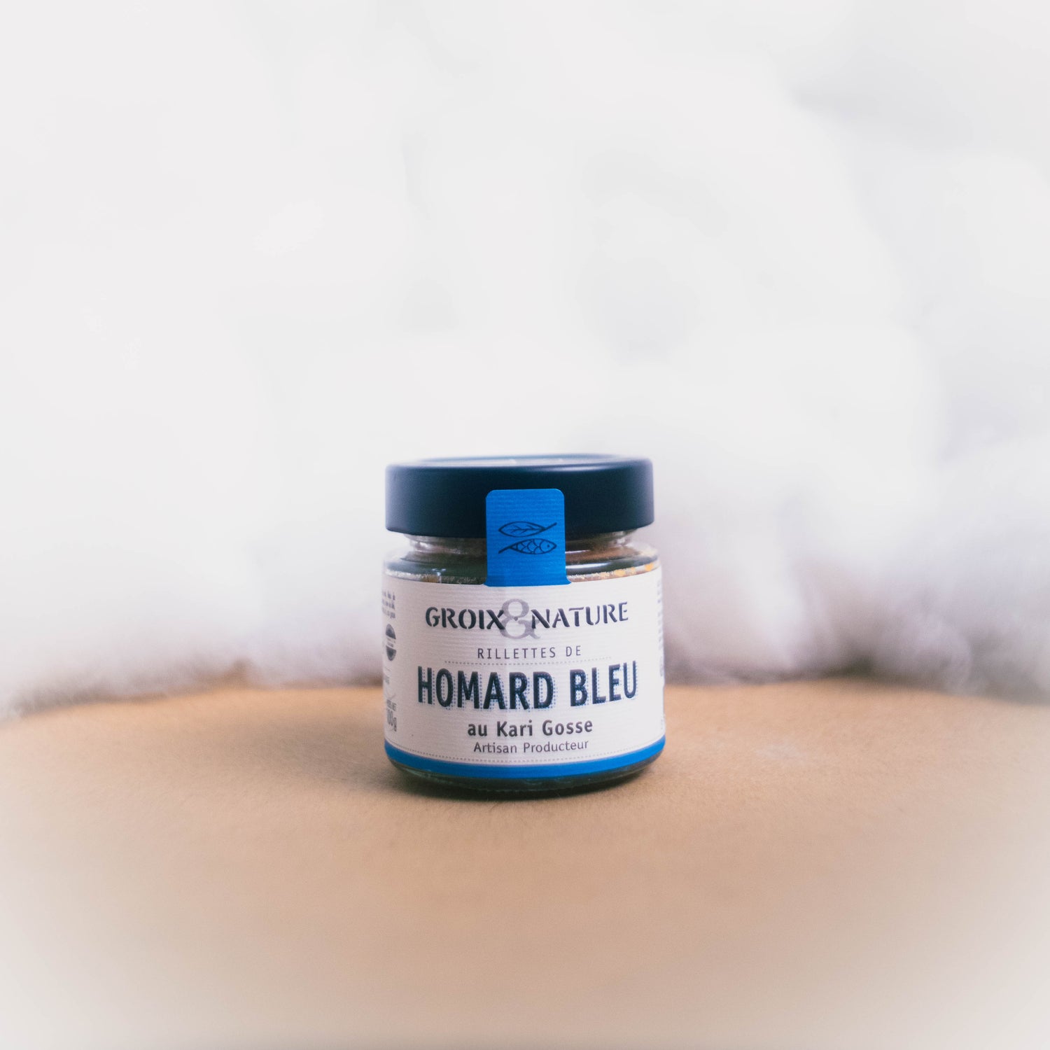 Rillettes de Homard Bleu au Kari Gosse - Groix & Nature - Rillettes - épicerie fine Les Épicurieuses