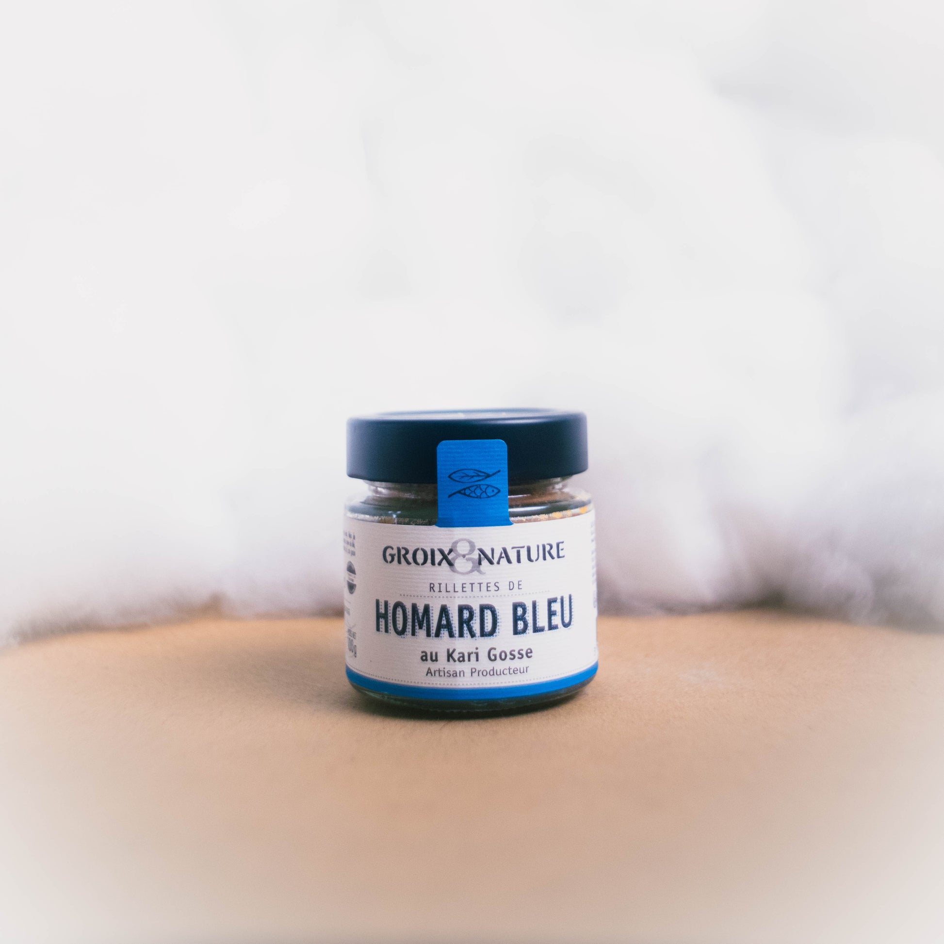 Rillettes Homard Bleu Kari Gosse Artisanales - Groix & Nature - epicerie fine Les Epicurieuses