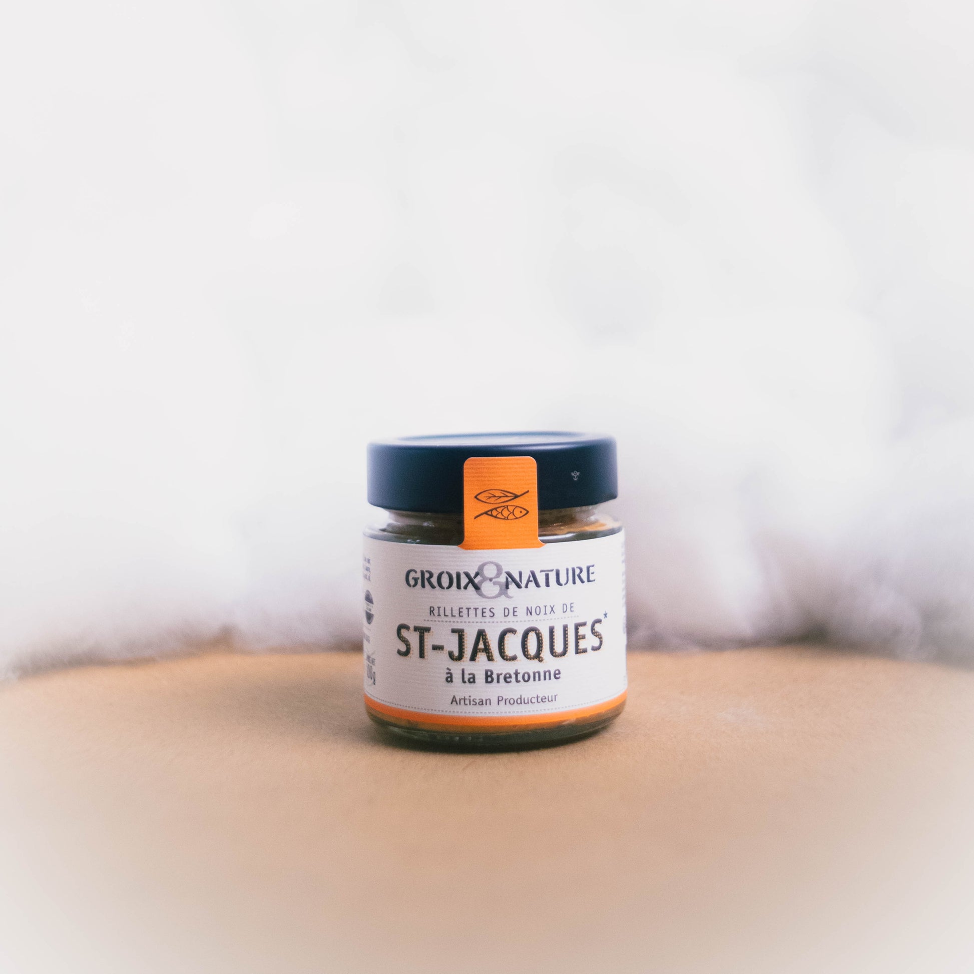 Rillettes Noix Saint Jacques Bretonne Artisanales - Groix & Nature - epicerie fine Les Epicurieuses