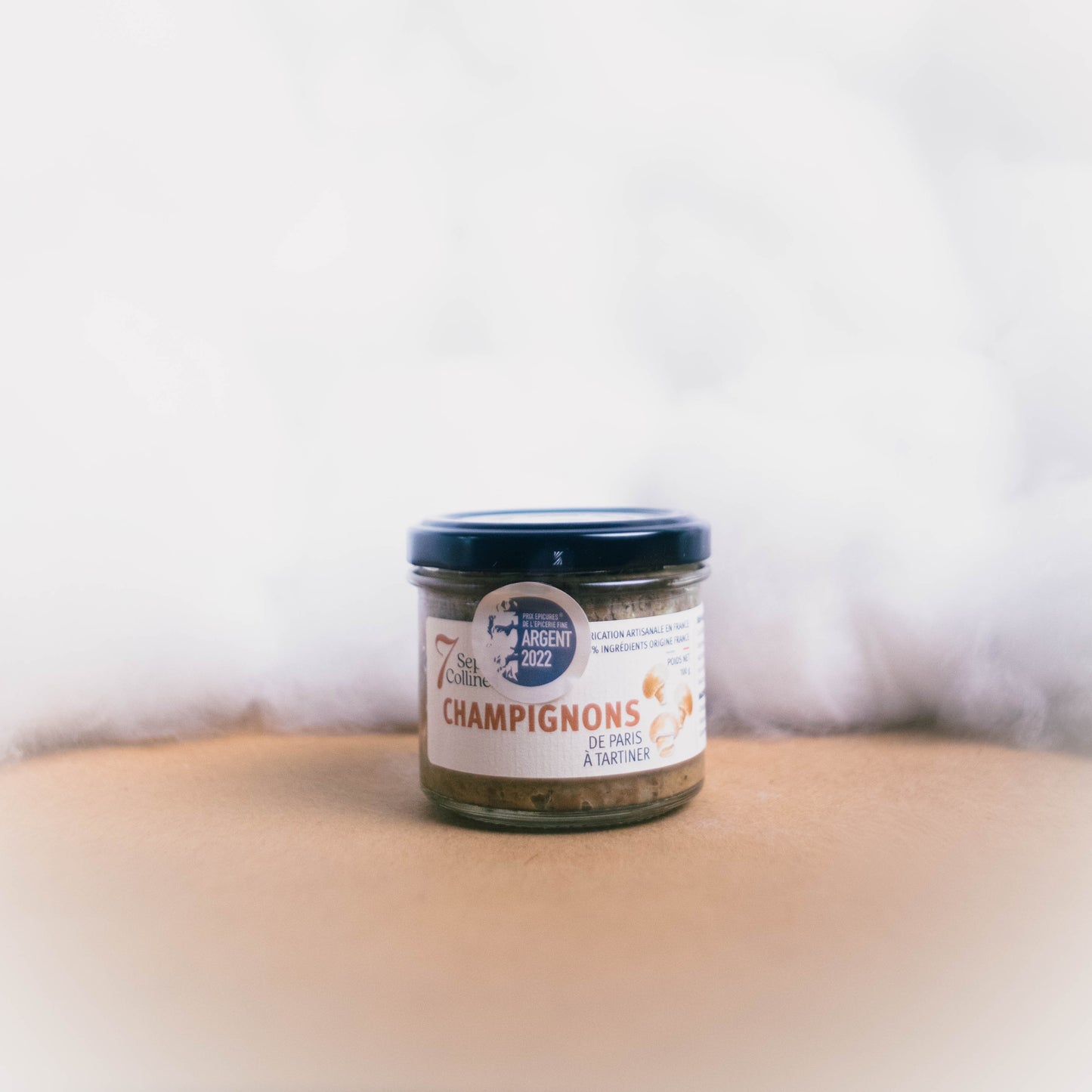 Champignons de Paris à Tartiner - Sept Collines - Tartinable - épicerie fine Les Épicurieuses
