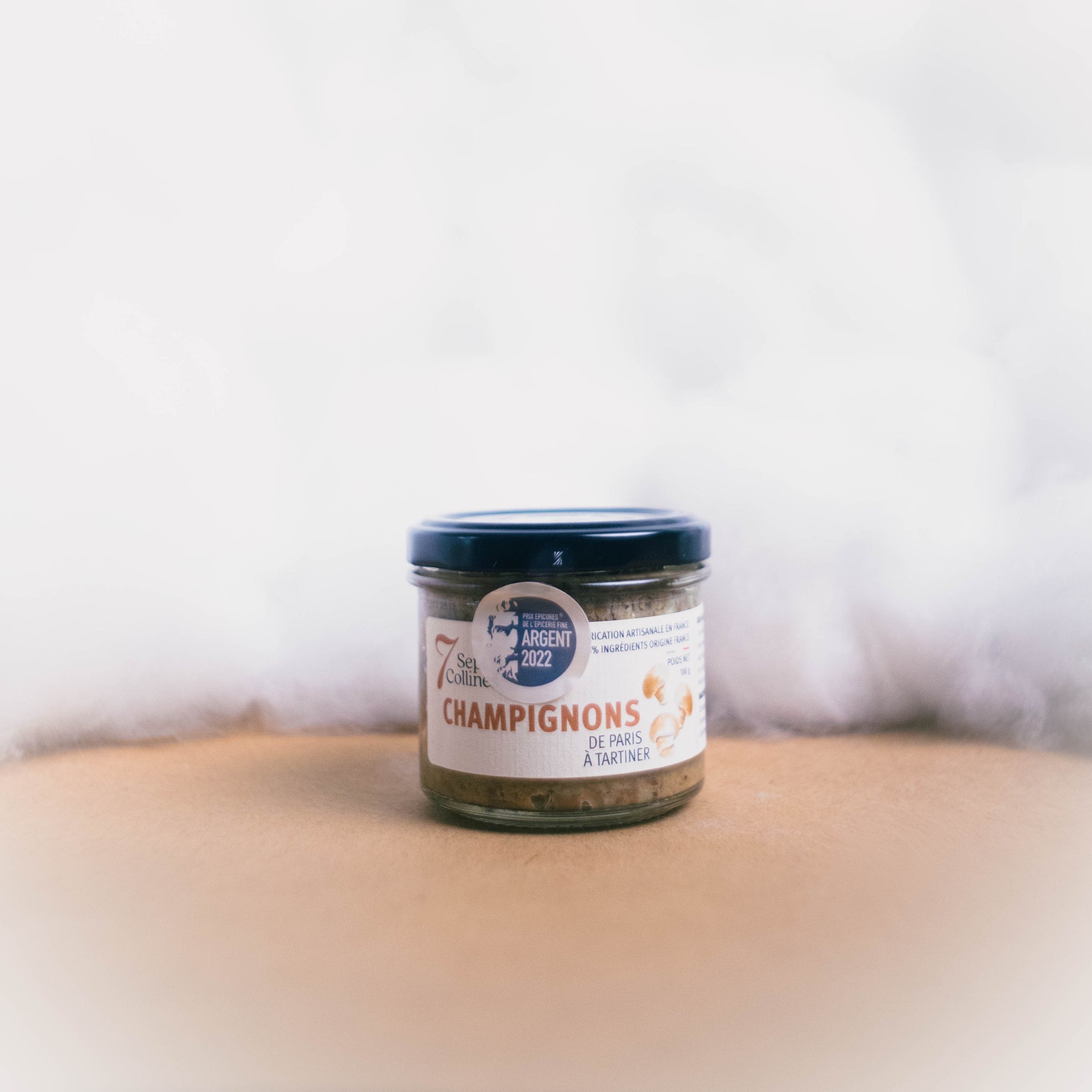 Champignons de Paris à Tartiner - Sept Collines - Tartinable - épicerie fine Les Épicurieuses