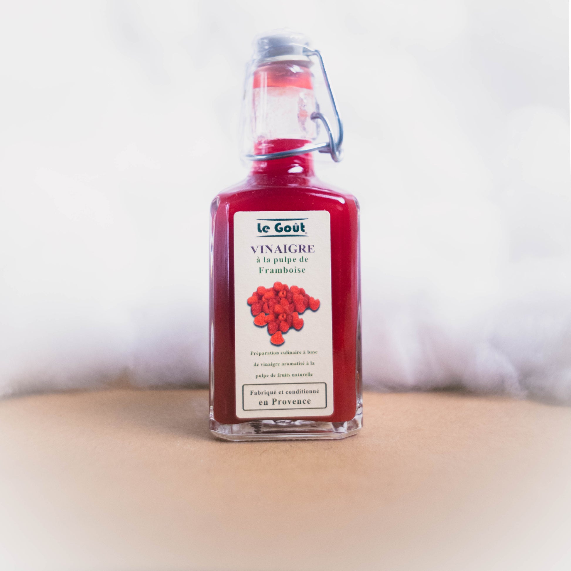 Vinaigre A la Pulpe de Framboise - Le Goût - epicerie fine Les Epicurieuses