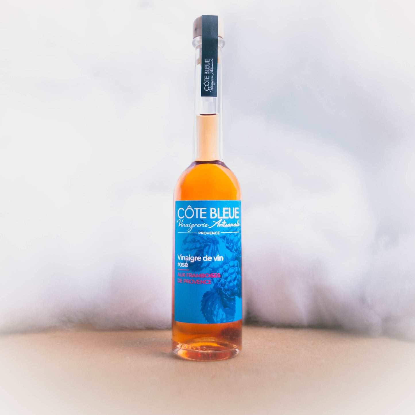 Vinaigre de Vin aux Framboises de Provence - Côte Bleue - epicerie fine Les Epicurieuses