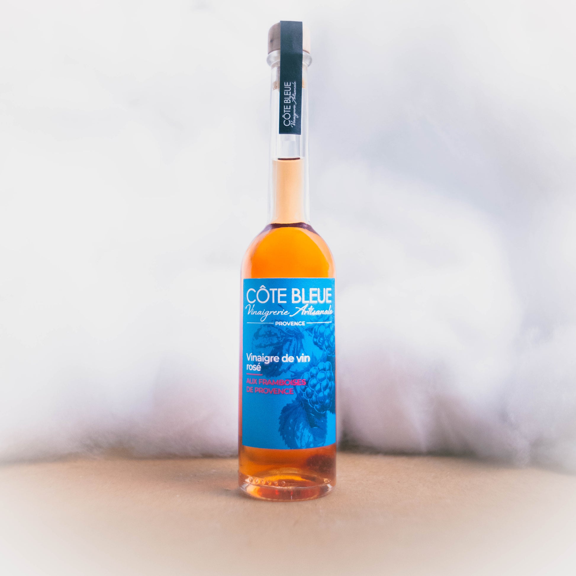 Vinaigre de Vin aux Framboises de Provence - Côte Bleue - epicerie fine Les Epicurieuses